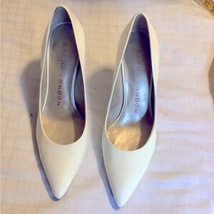 Sacha London white heels, worn a couple of times.